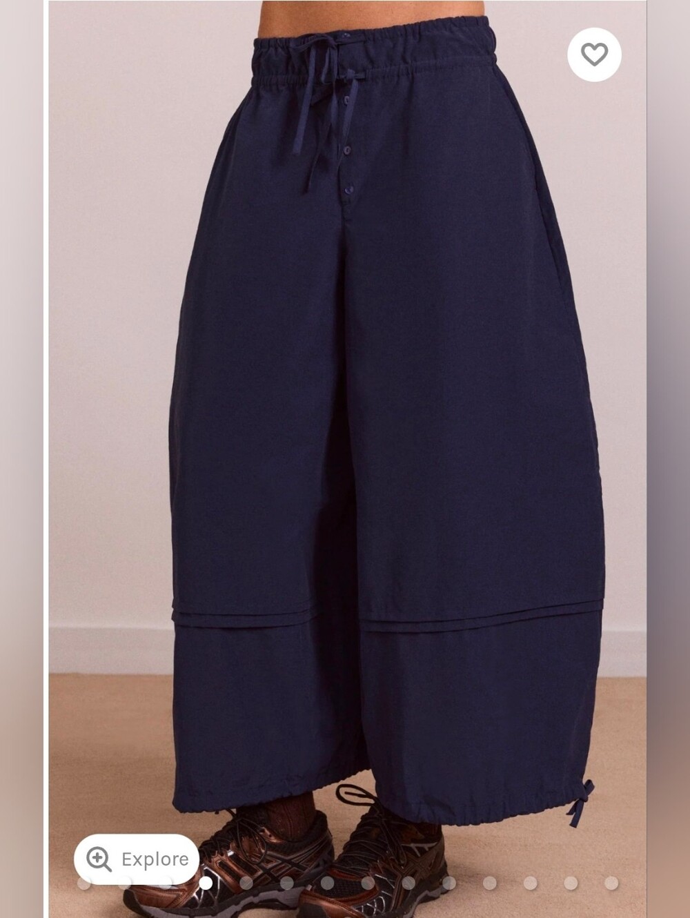 Damson Madder Frida Trousers - Navy EU Size 12/ US Size 8